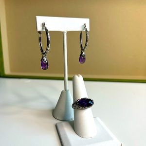 Beautiful Bali Style earrings and ring